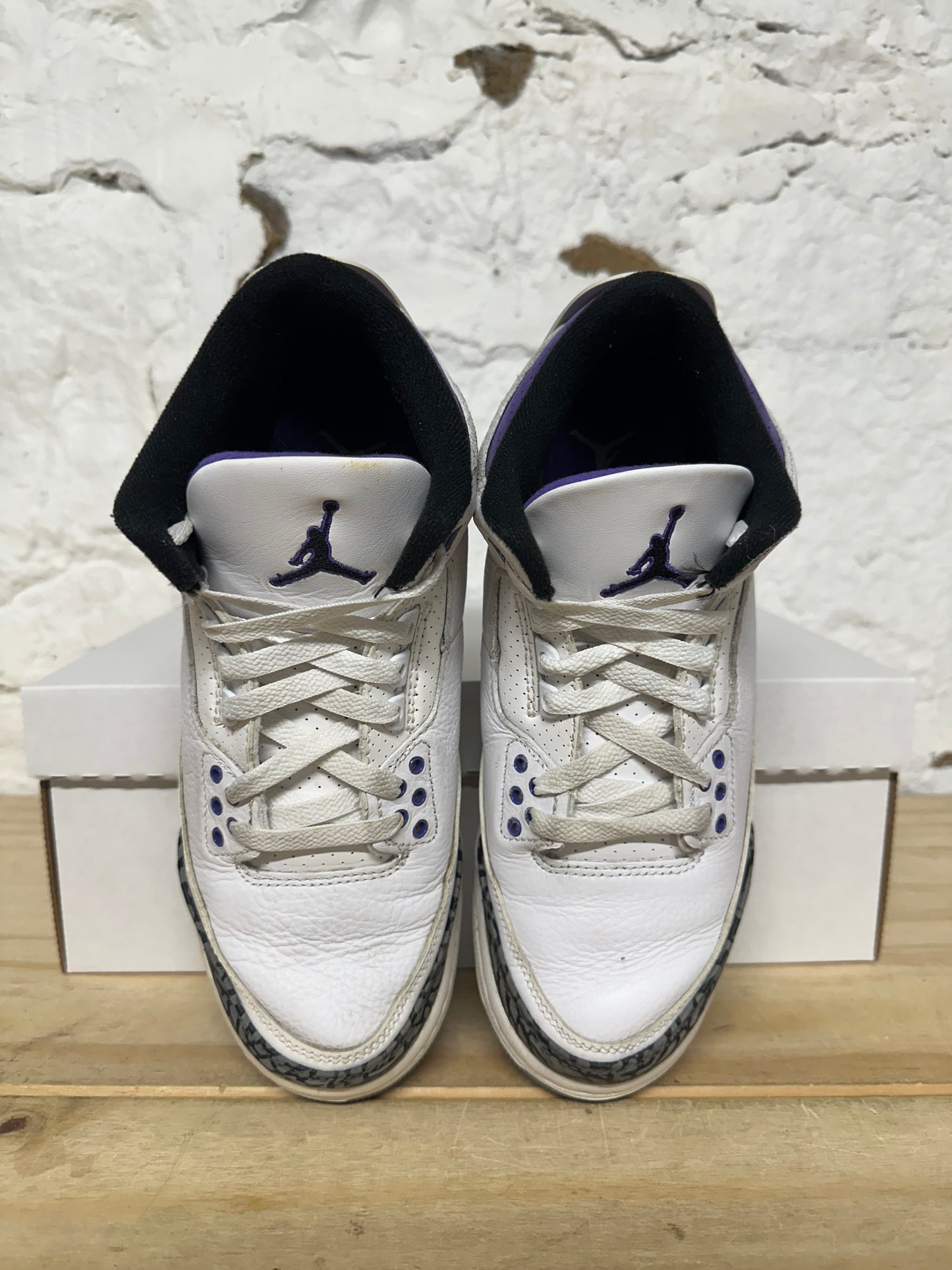 Air Jordan 3 Dark Iris Sz 7Y