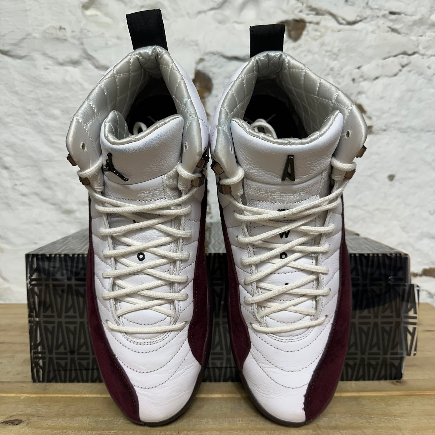 Air Jordan 12 A Ma Maniere White Sz 11.5 (13W)