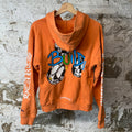 Chrome Hearts Matty Boy Link Orange Hoodie Sz S