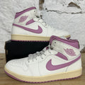 Air Jordan 1 Mid Sail Pink Coconut Milk Sz 9.5 (11W) DS