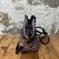 Versace La Greca Coated Canvas Mini Bucket Bag