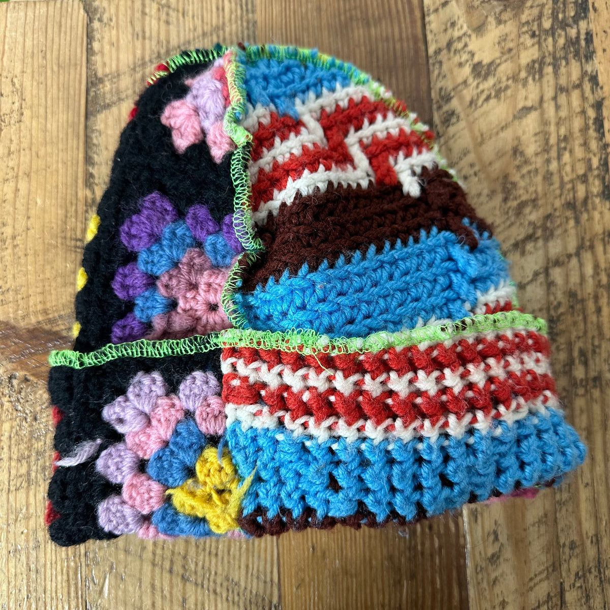 Better With Age Bespoke Multicolor Knit Beanie
