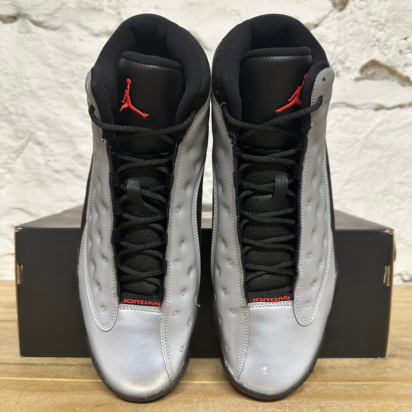 Air Jordan 13 3M Reflective Silver Sz 9.5 DS