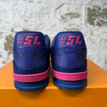 Louis Vuitton Purple Pink Fade Trainer Sneaker Sz 10.5 (9LV)