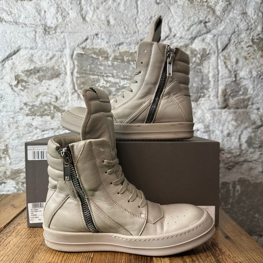 Rick Owens Geobasket Pearl Sneaker Sz 5.5 (37.5)