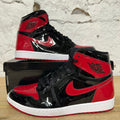 Air Jordan 1 High Patent Bred Sz 11