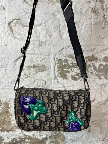 Dior Kenny Scharf Monogram Messenger Bag