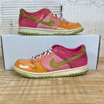 Nike Dunk Low Pink Orange Sz 5Y