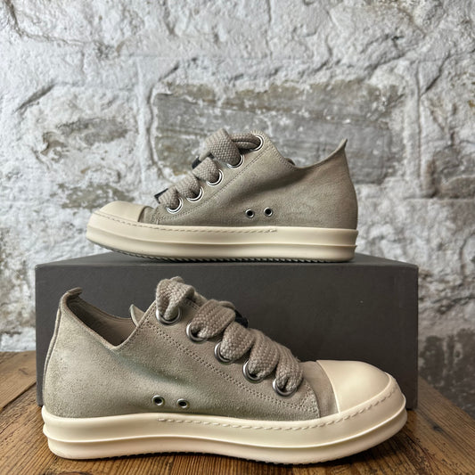 Rick Owens Jumbo Lace Dinge Milk Sneaker Sz 7 (40)