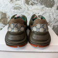 Gucci Rhyton Multicolor GG Monogram Brown Sneaker Sz 8.5
