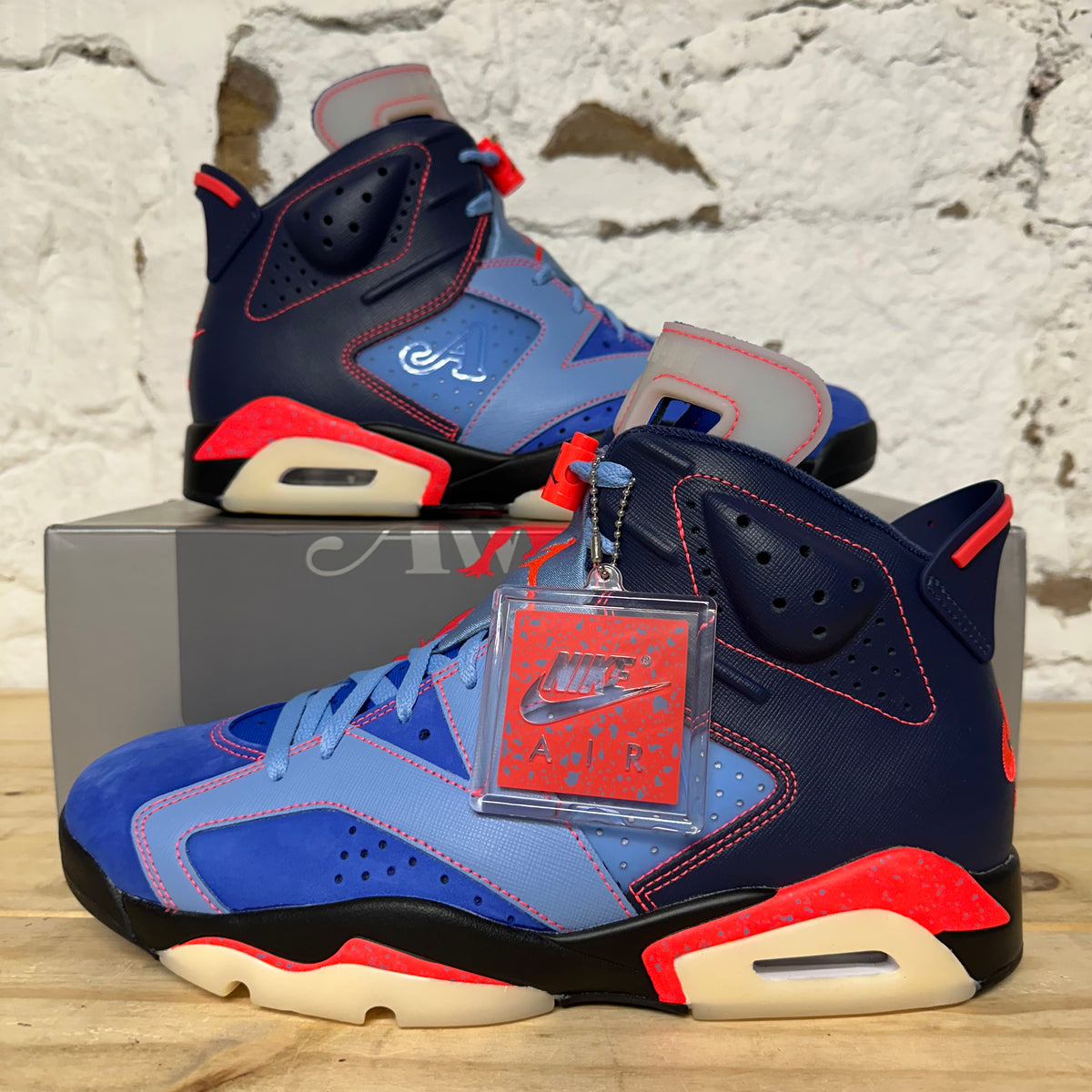 Air Jordan 6 Awake NY Midnight Navy Sz 10.5 DS