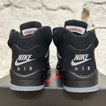Air Jordan 5 Black Metallic Reimagined Sz 5.5Y