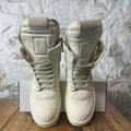 Rick Owens High Geobasket Milk Sneaker Sz 10 (43)