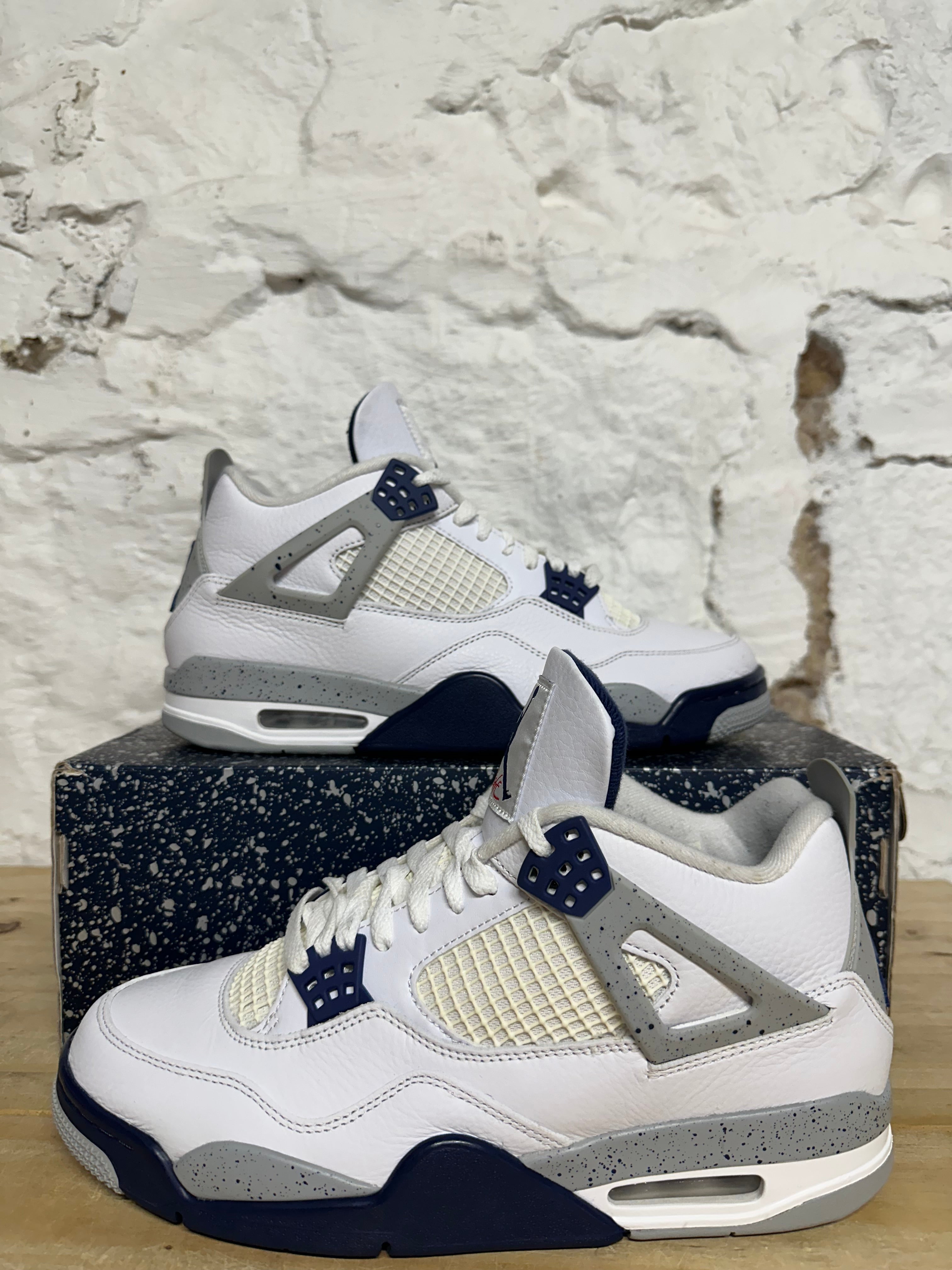 Air Jordan 4 Midnight Navy Sz 10
