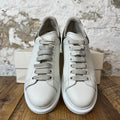 Alexander Mcqueen Silver Tab White Sneaker Sz 6.5 (39)