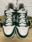 A Bathing Ape Bape SK8 Sta Green Grey Sz 9.5