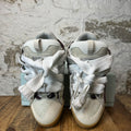 Lanvin Curb White Lace Maroon Grey Sneaker Sz 13 (46)