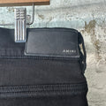 Amiri MX1 Black Paisley Black Denim Jeans Sz 36
