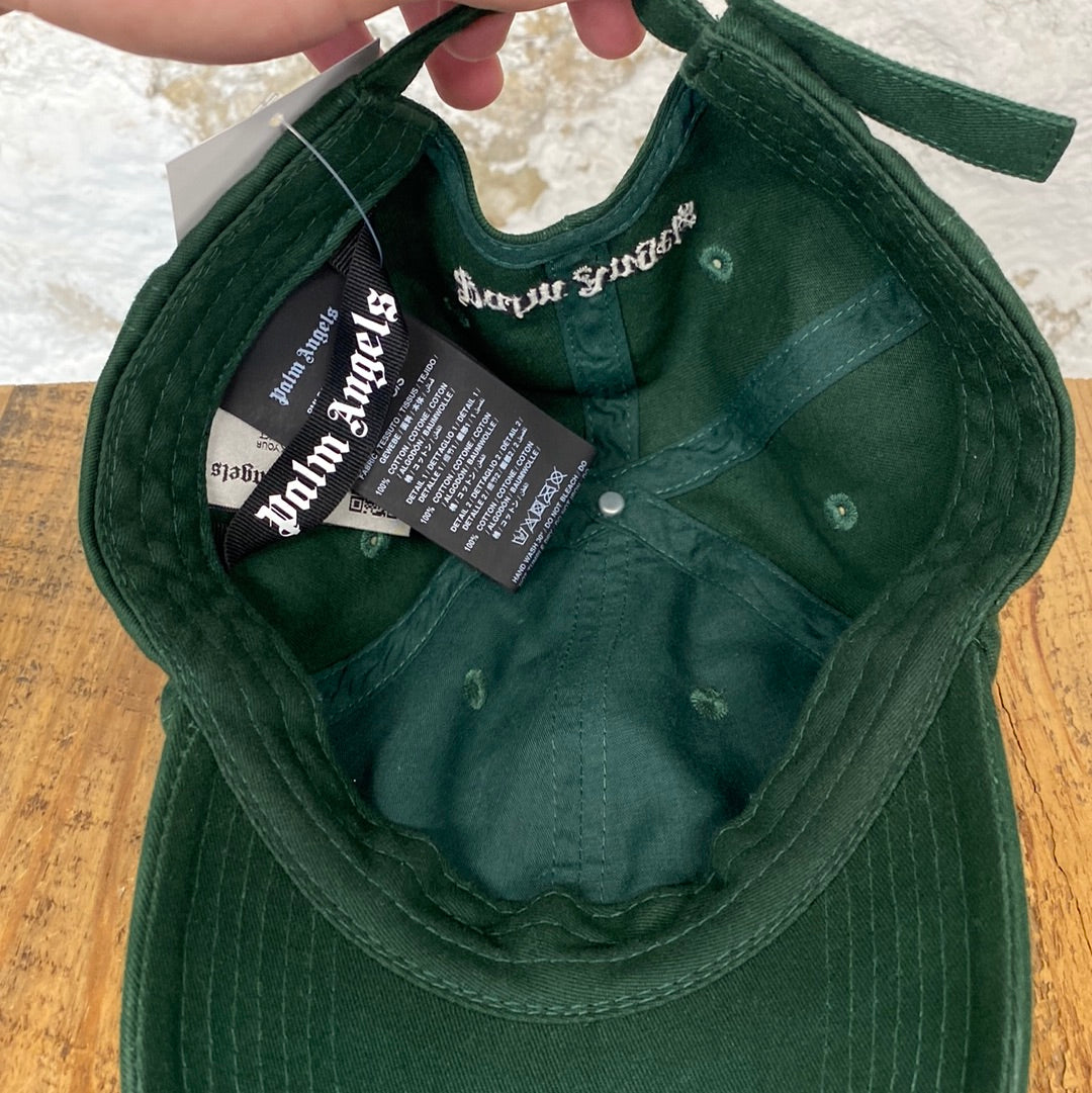 Palm Angels Green Dad Hat