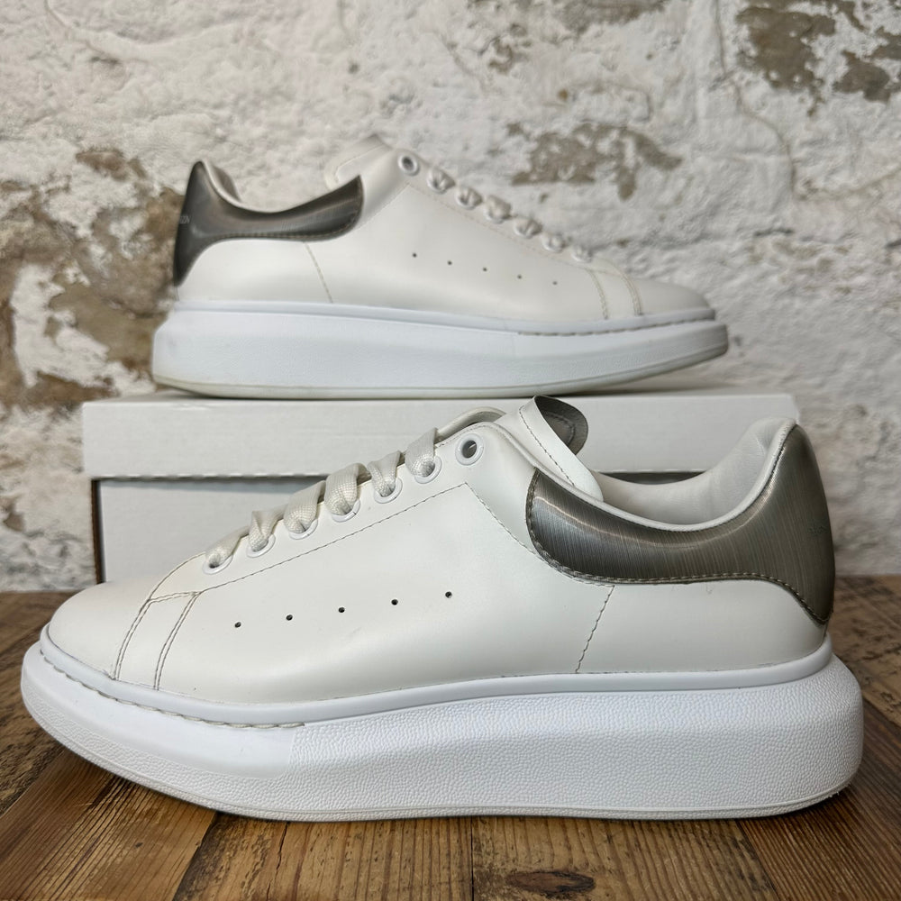 Alexander Mcqueen Gray Tab White Sneaker Sz 10.5 (43.5) No Box