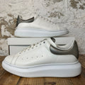 Alexander Mcqueen Gray Tab White Sneaker Sz 10.5 (43.5) No Box