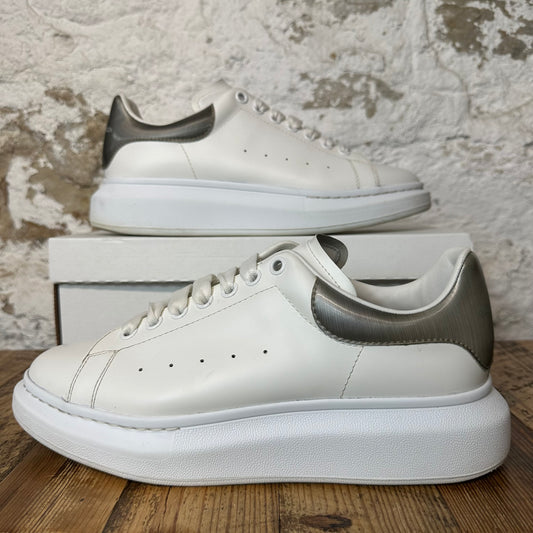Alexander Mcqueen Gray Tab White Sneaker Sz 10.5 (43.5) No Box