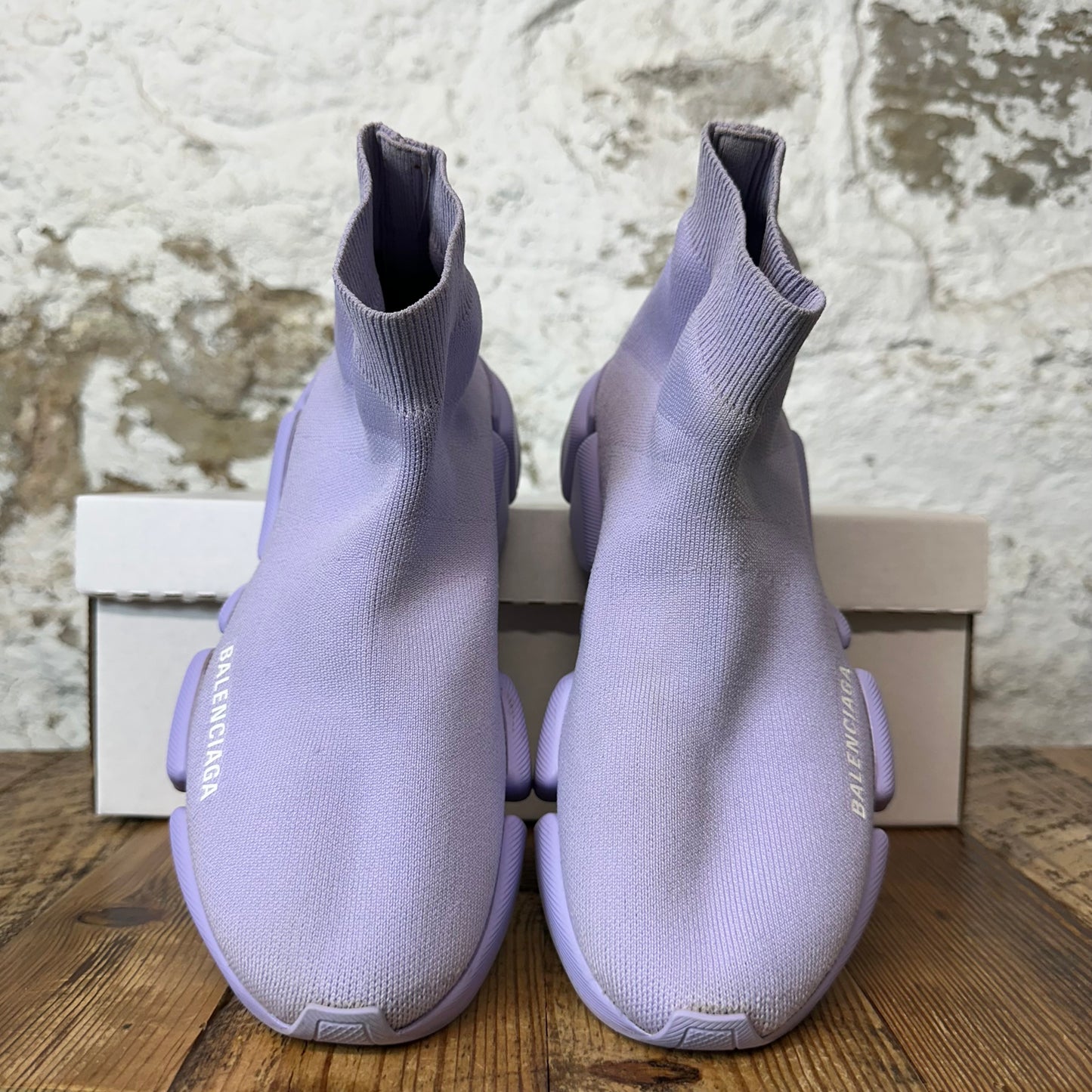 Balenciaga Sock Runner Lavender Sneaker Sz 6 (38)