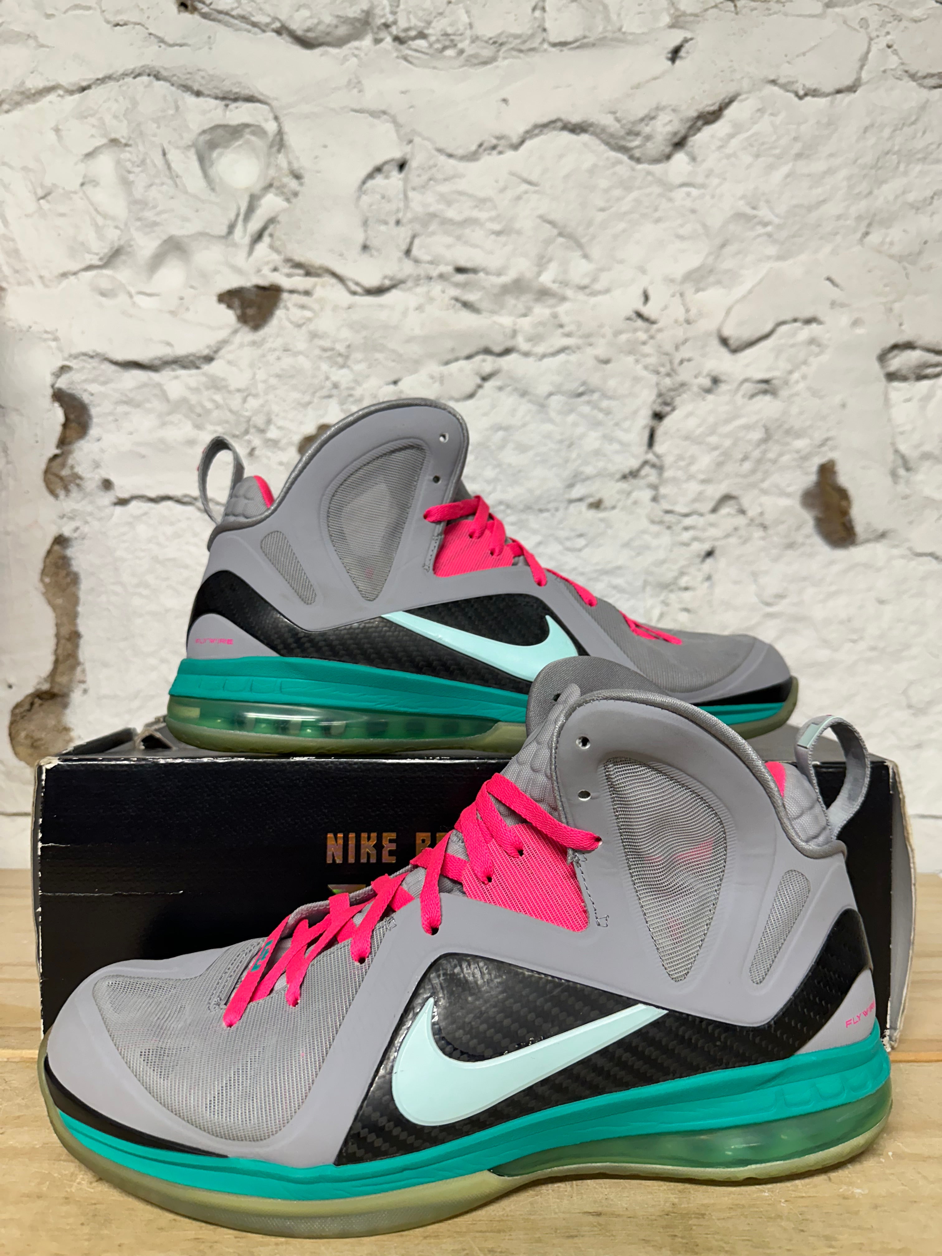 Nike Lebron 9 South Beach (2012) Sz 13