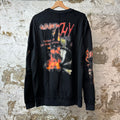 Givenchy Heavy Metal Black Crewneck Sz S
