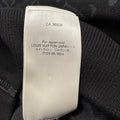 Louis Vuitton Black Monogram Grafitti Zip Up Jacket Sz M