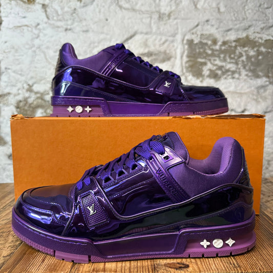 Louis Vuitton Purple Patent Trainer Sneaker Sz 10 (8.5LV)
