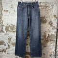 Rick Owens GETH Washed Grey Denim Jeans Sz 30 DS
