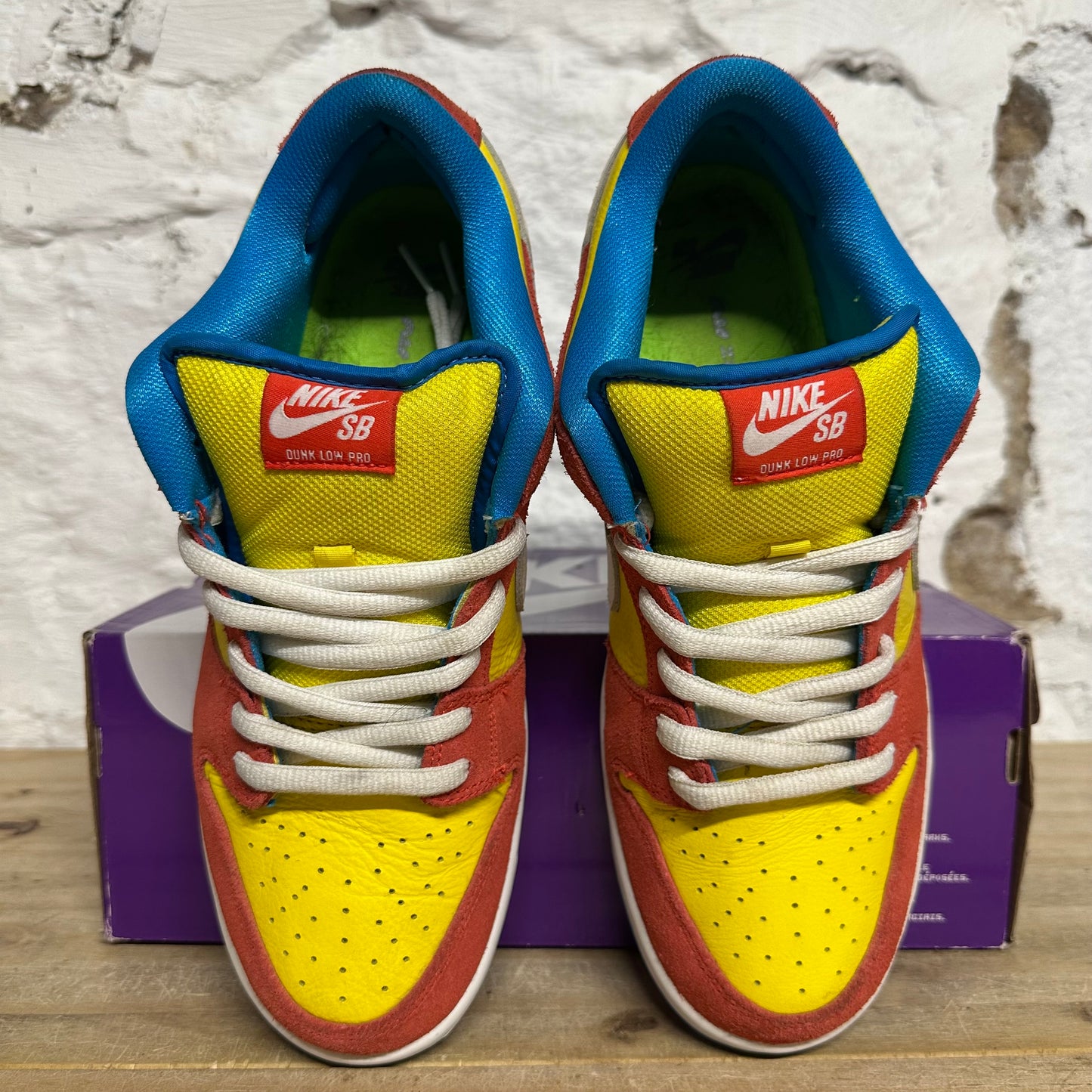 Nike SB Dunk Low Bart Simpson Sz 10.5