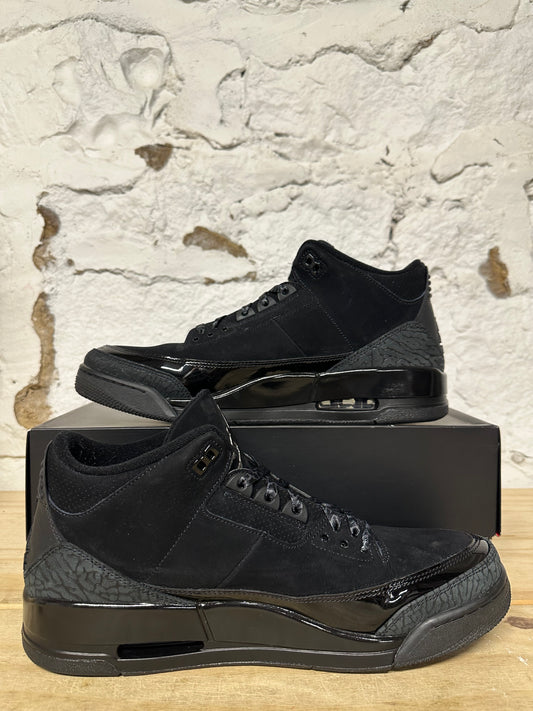 Air Jordan 3 Black Cat Sz 13