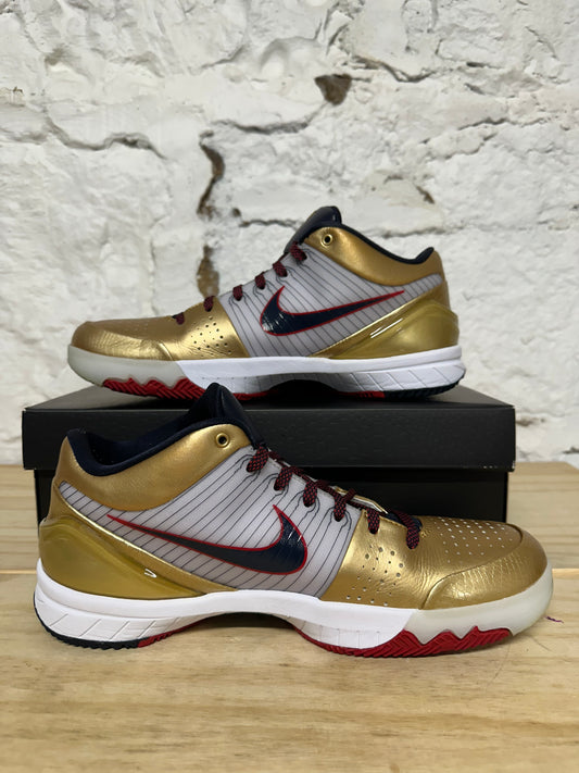 Nike Kobe 4 Protro Gold Medal Sz 10.5