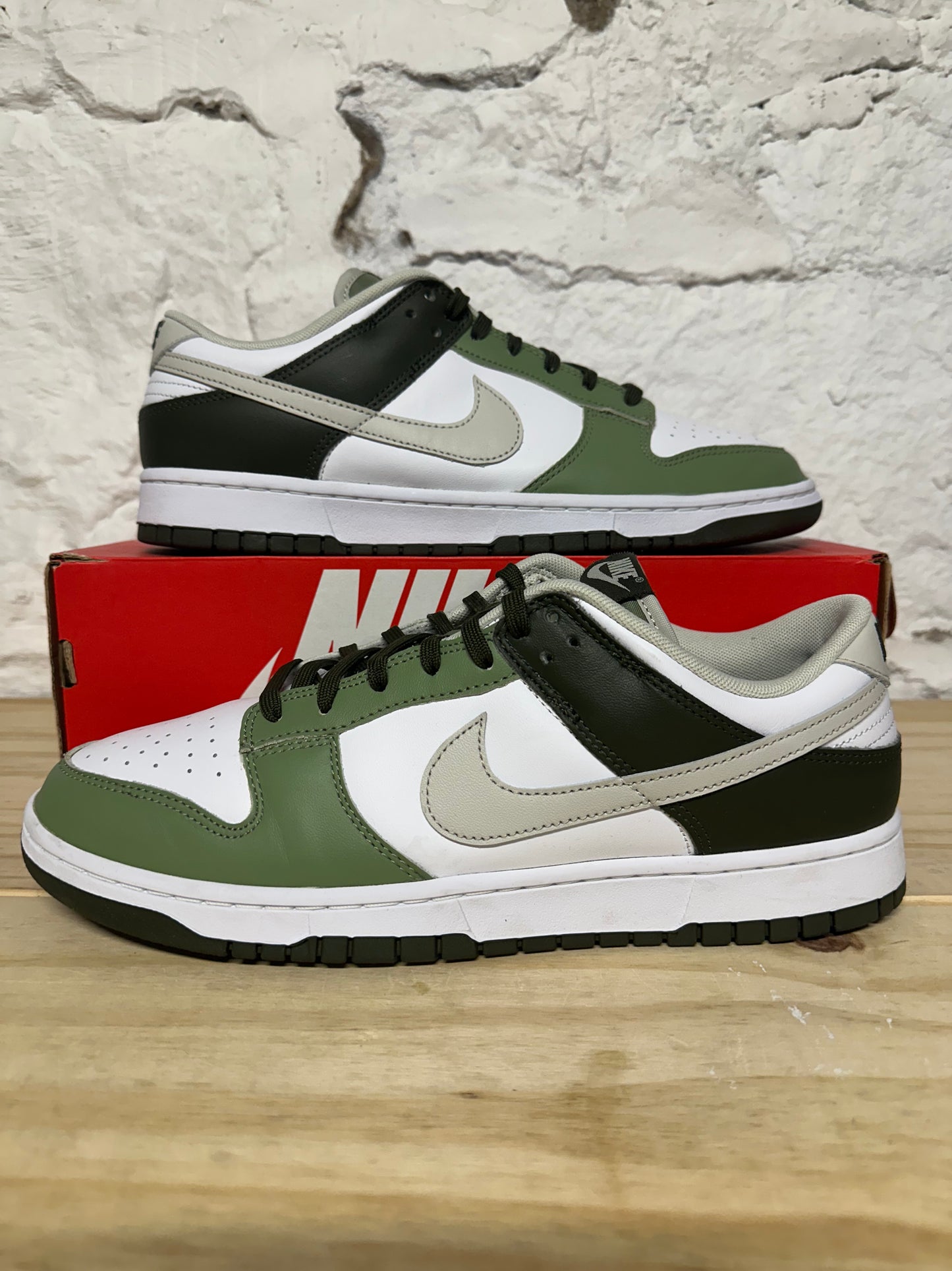 Nike Dunk Low Oil Green Cargo Khaki Sz 12