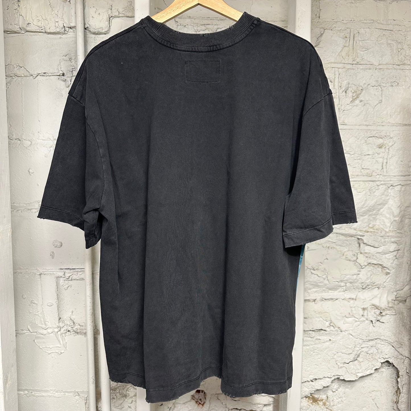 Godspeed Blu Flame Black T-Shirt Sz S