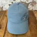 Louis Vuitton Aerogram Light Blue Hat Sz M