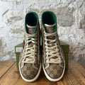 Gucci High Tennis 1977 Beige GG Monogram Sneaker Sz 6.5