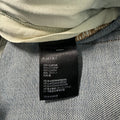 Amiri MX1 White Leather Blue Denim Jeans Sz 36