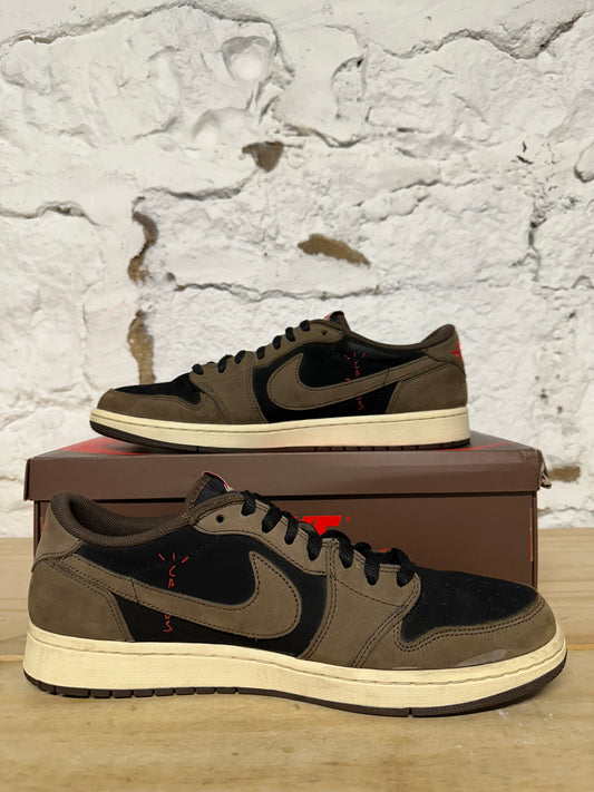 Air Jordan 1 Low Travis Scott Mocha Sz 13