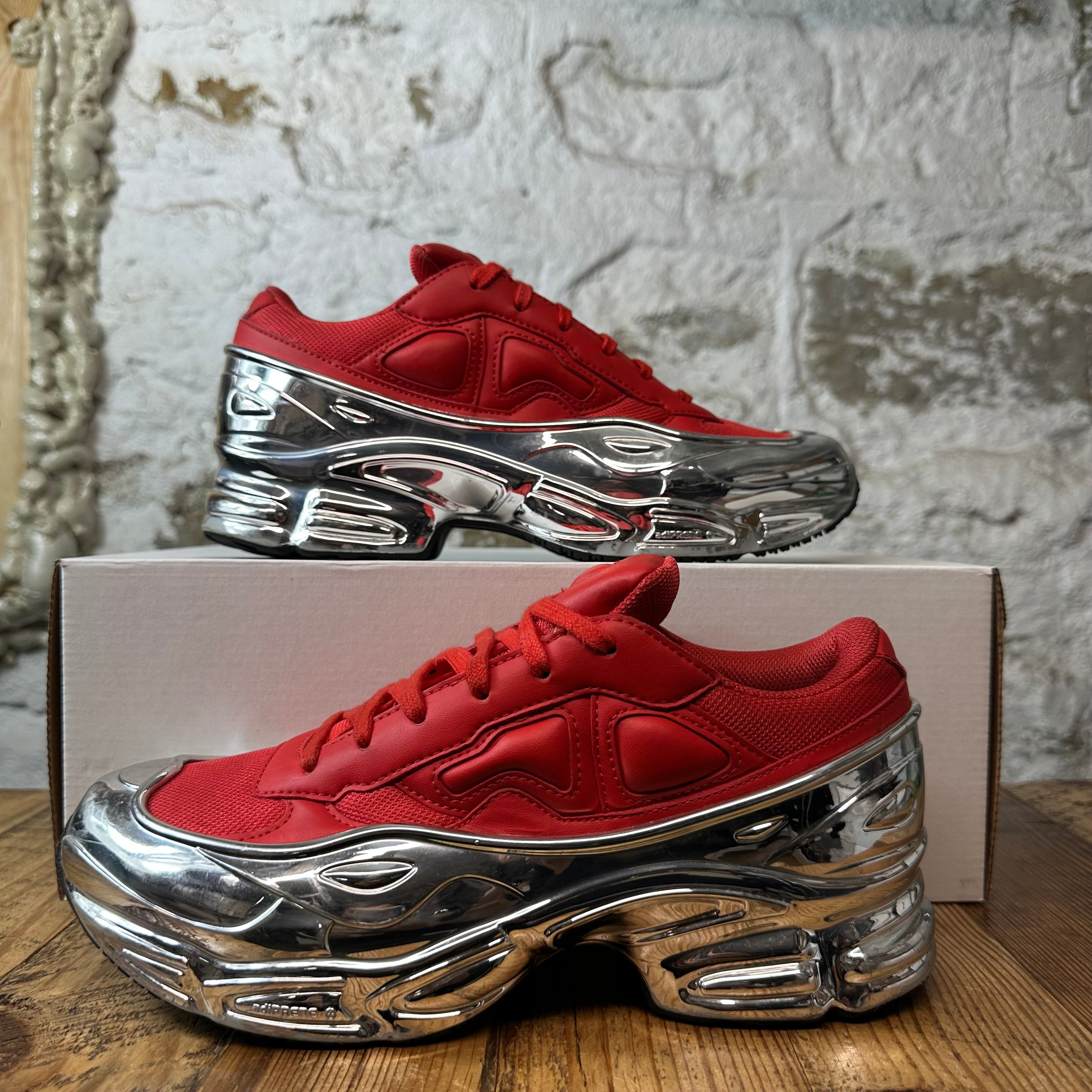 Raf Simons Ozwego Mirrored Red Sneaker Sz 7