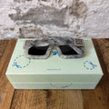Off White Marble Tropez Sunglasses W/ Box
