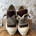 Rick Owens Jumbo Lace Abstract Terra Milk Sneaker Sz 12 (45)