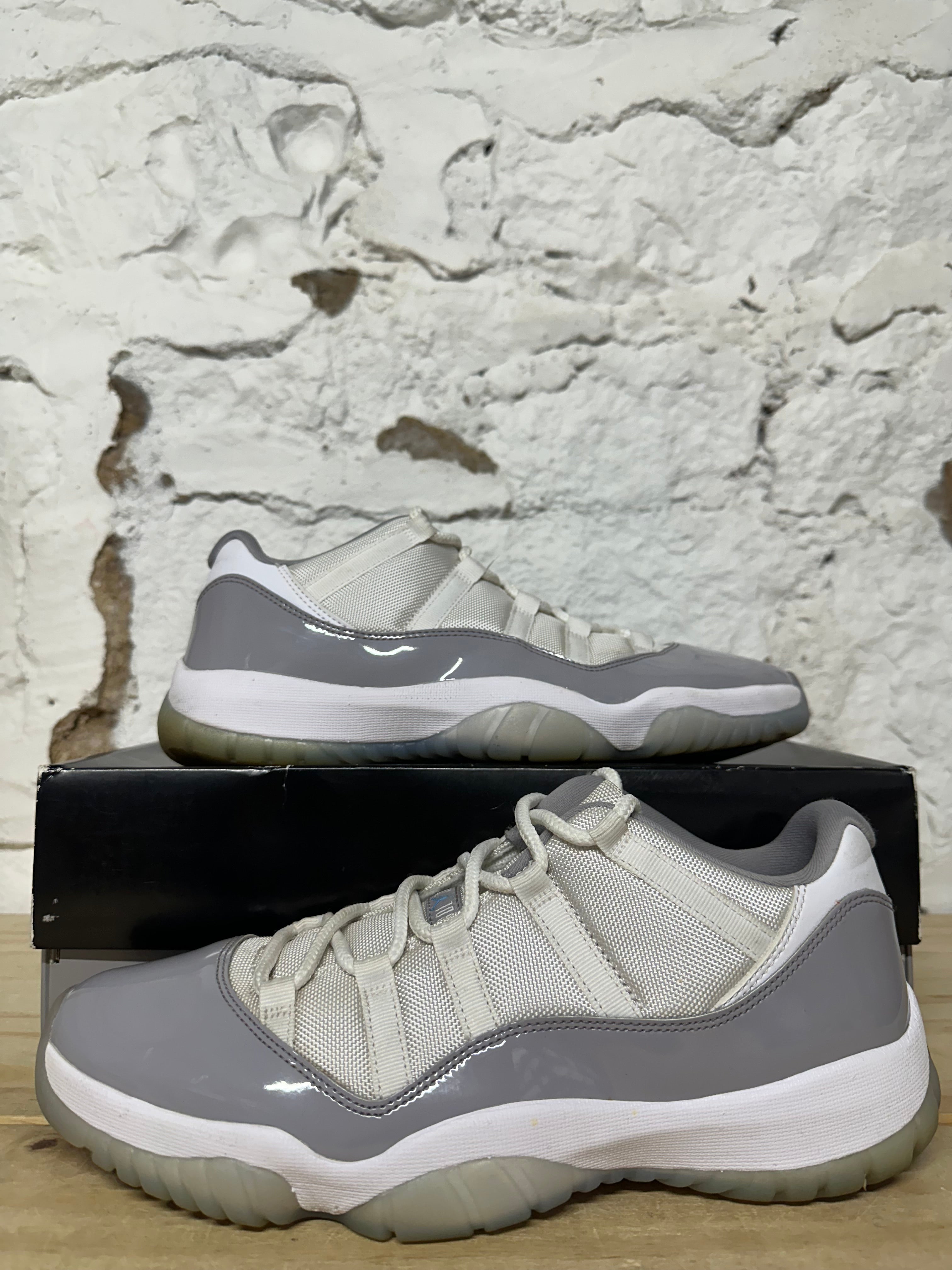 Air Jordan 11 Low Cement Grey Sz 11