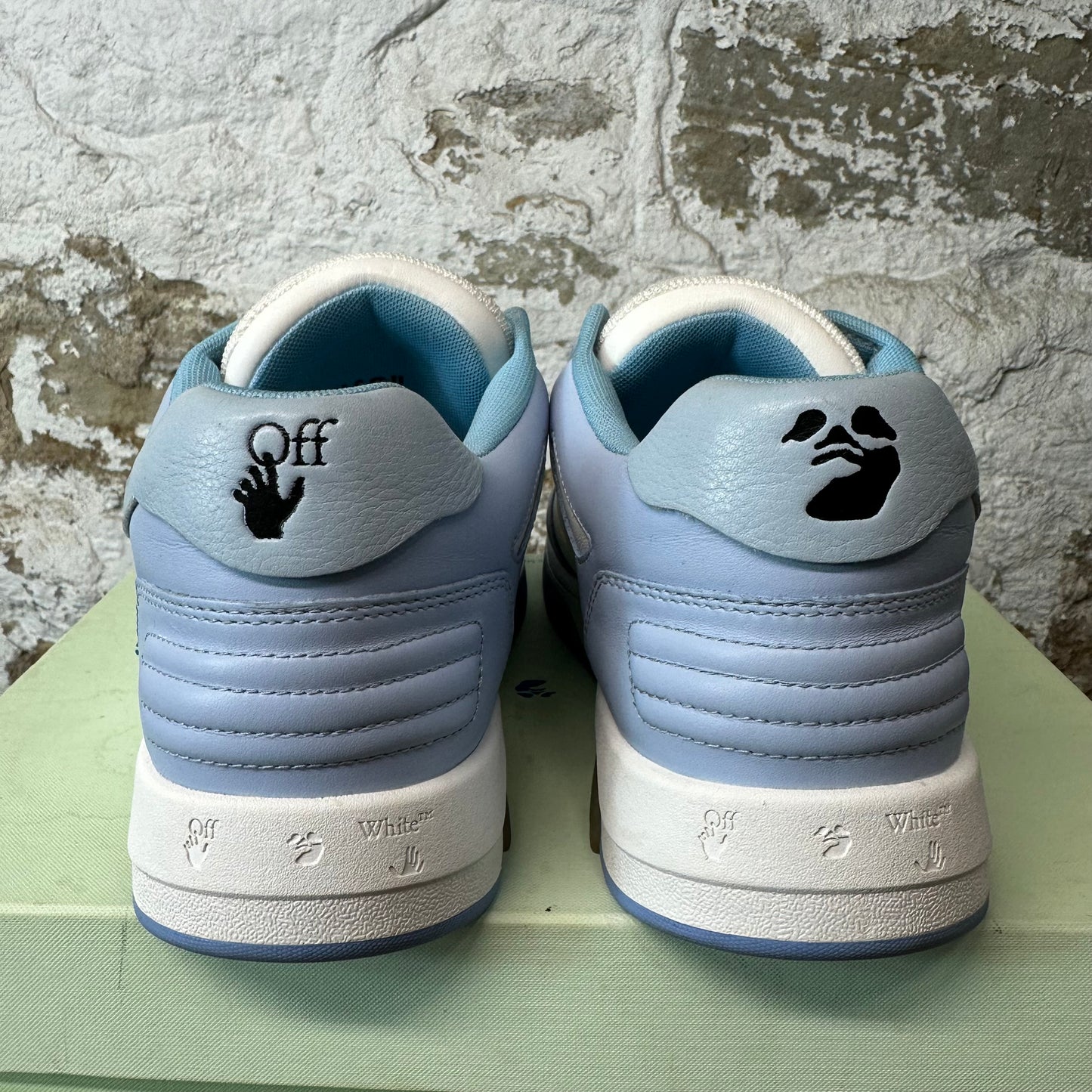 Off-White Out Of Office Light Blue White Sneaker Sz 10 (43)