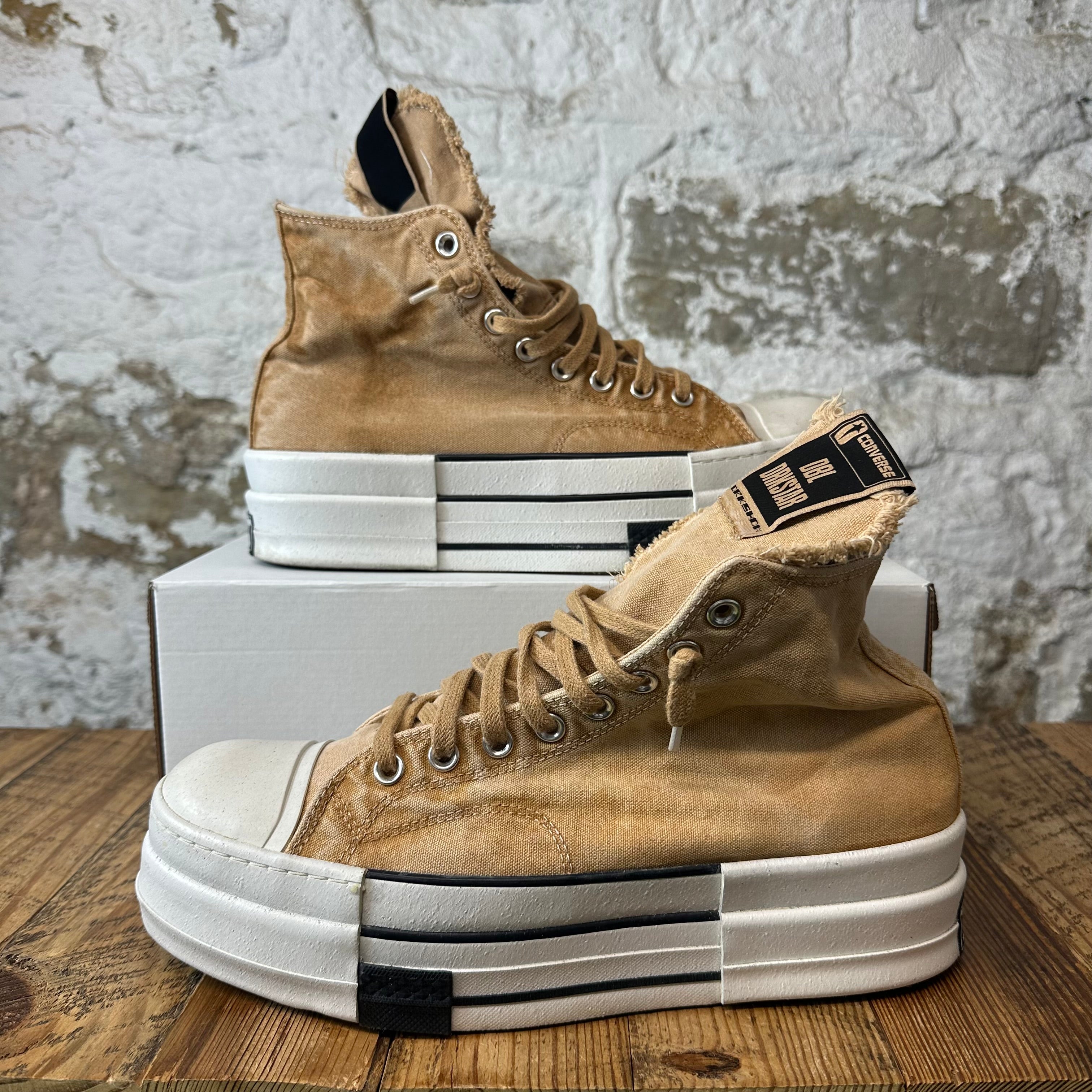 Rick Owens DRKSHDW Converse DBL Sneaker Sz 10.5