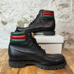 Gucci Black Hiking Boot Sz 10 (8G) No Box