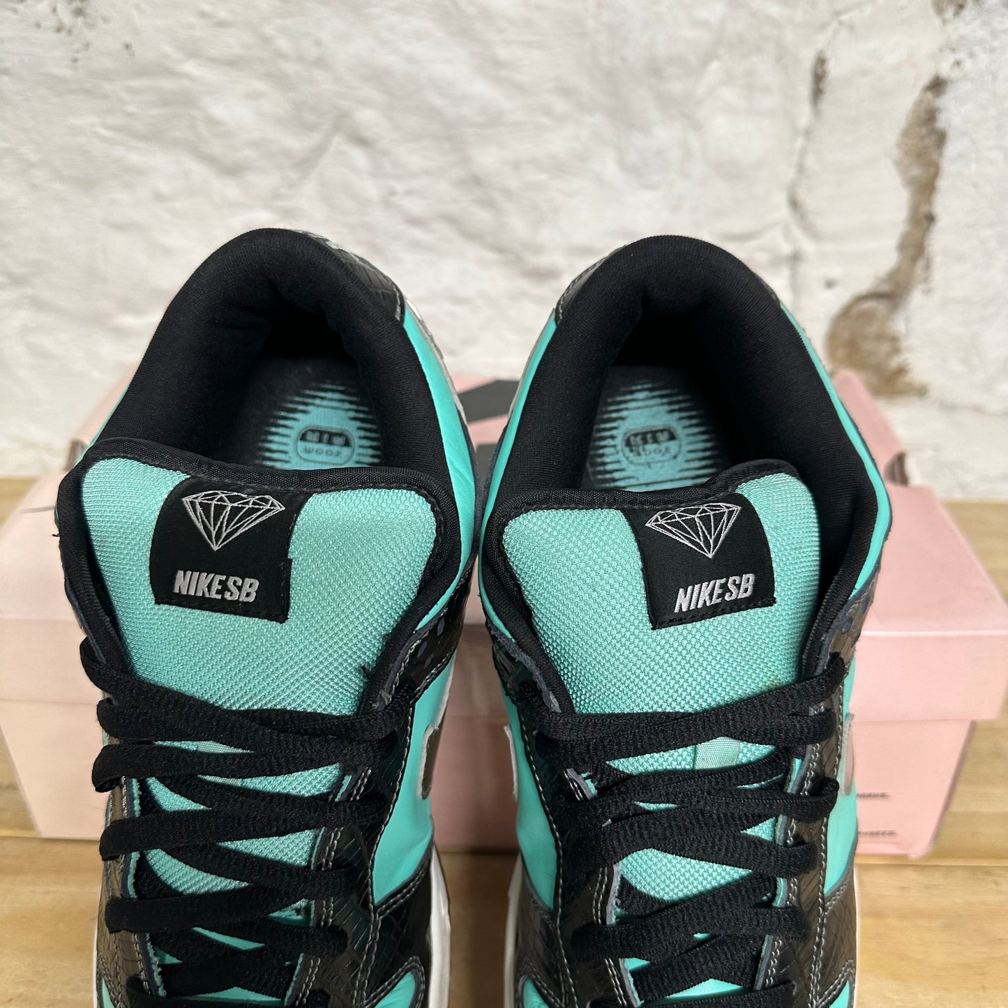 Nike SB Dunk Low Tiffany Diamond Supply Sz 12