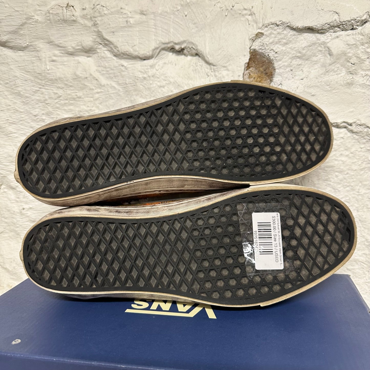 Vans Old School 36 LX Souvenir Warm Brown Sz 13